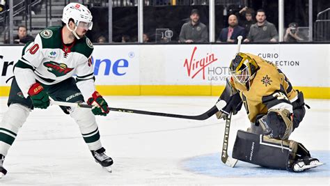 Golden Knights beat Wild 4-1 in battle of division leaders